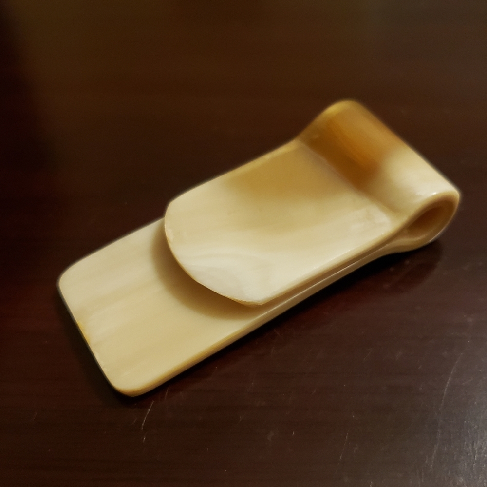 Bone Money Clip